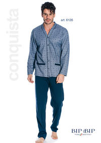 PIGIAMA UOMO M/L 6126 58/60 Tellini S.r.l. Ingrosso Abbigliamento